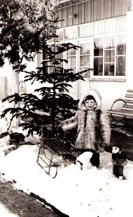 Armin Barth im Schnee